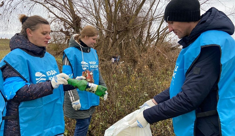 В Калужской области завершился флешмоб по уборке прибрежных территорий