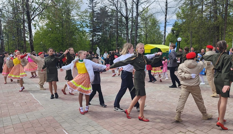 Ферзиковчане приняли участие в митинге, посвященном Дню Победы 