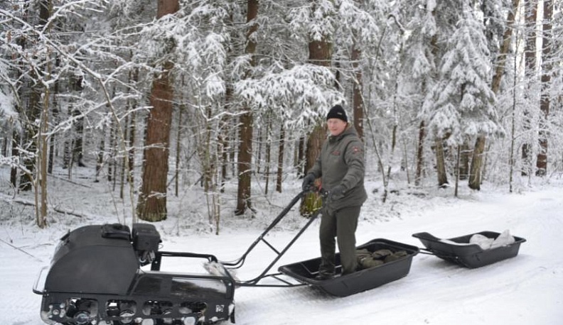 В калужском нацпарке «Угра» завелась мотособака