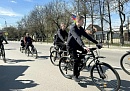 В Козельске прошел велопробег, посвящённый Дню Победы