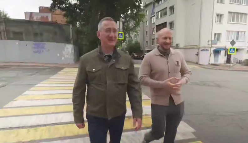 Глава региона Владислав  Шапша ответил на вопросы известного журналиста Ильи Гогуа