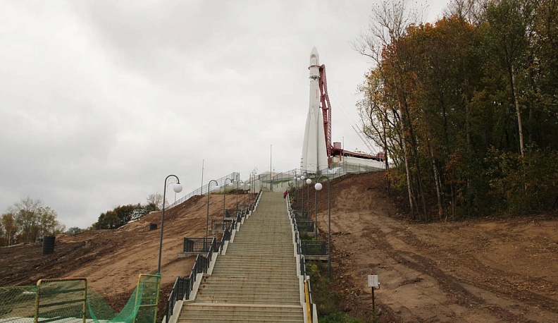 Музейный склон надёжно укреплён