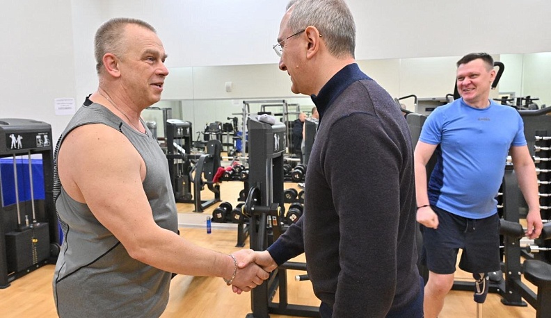 Владислав Шапша пообщался с ветеранами СВО