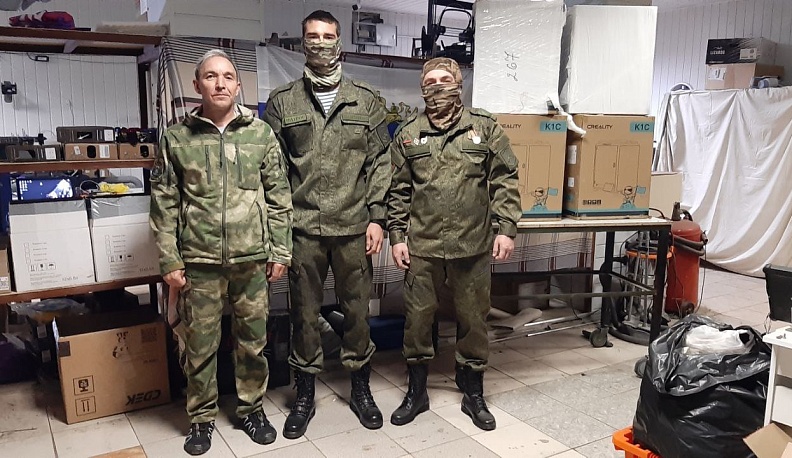 Юхновчане отправили очередной гуманитарный груз