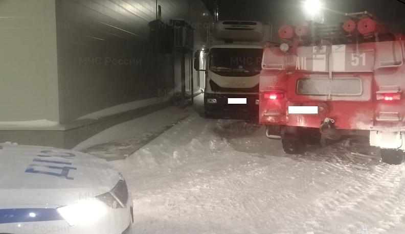 В Калужской области грузовик сбил человека