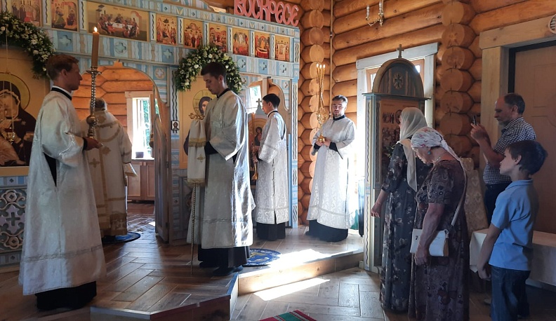 В Тарусе освятили подворье с храмом во имя Всех Русских Святых