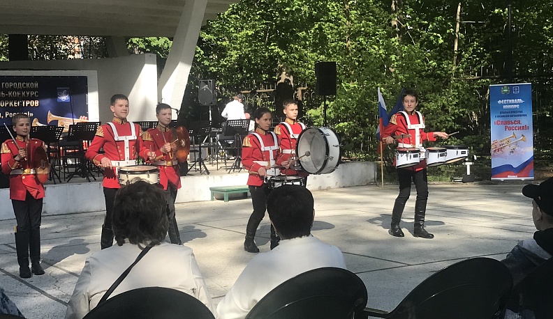 В Обнинске проходит фестиваль-конкурс духовых оркестров и ансамблей барабанщиков