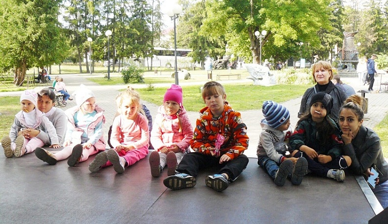 Козельск поучаствовал в фестивале уличного кино