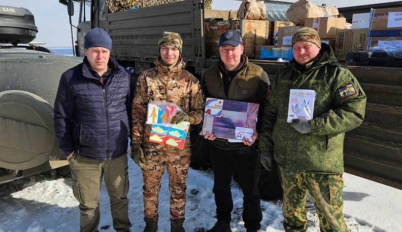 Очередную партию гуманитарных грузов из Дзержинского района доставили нашим бойцам в зону СВО 