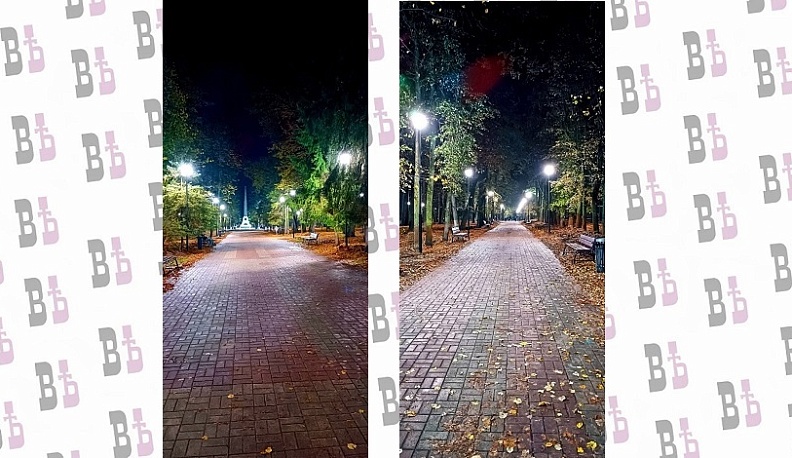 В калужском парке имени Циолковского вновь появилось освещение  