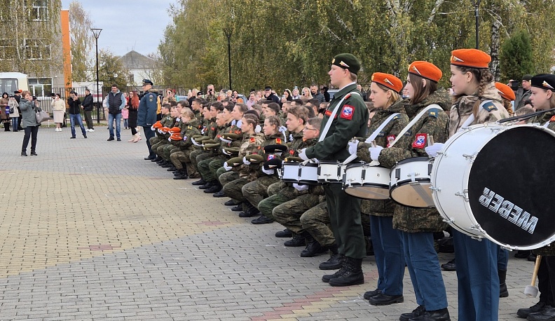 Перемышльские кадеты приняли присягу