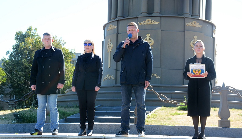 В Малоярославце прошёл торжественный митинг