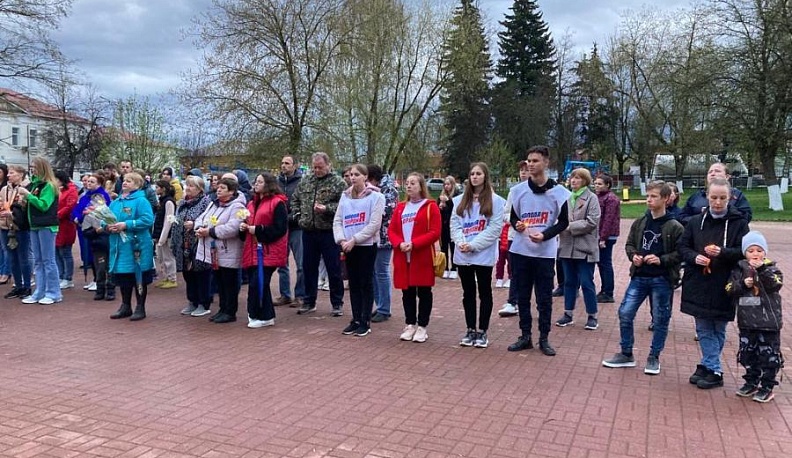 В Медыни прошла акция «Свеча памяти»