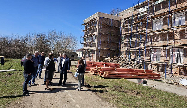 В Пятовской школе продолжается капитальный ремонт в рамках национального проекта