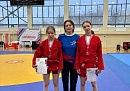 Полный комплект медалей везут калужские самбистки с первенства ЦФО