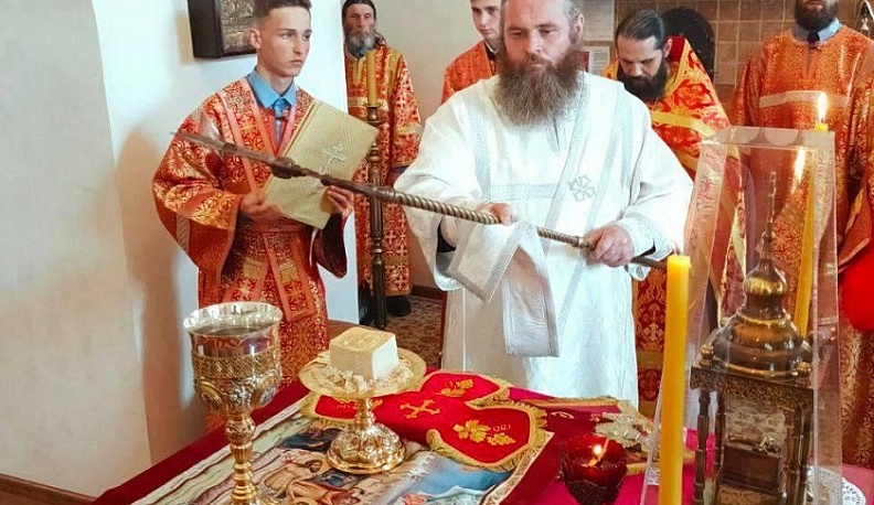 Батюшка Алексей Скрипкин удостоен высоких наград Козельской епархии