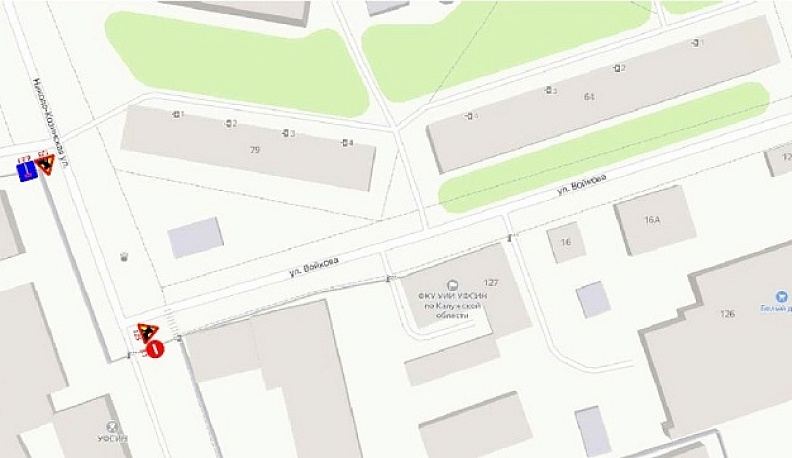 В Калуге 25 апреля из-за уборки перекроют отрезок улицы Войкова