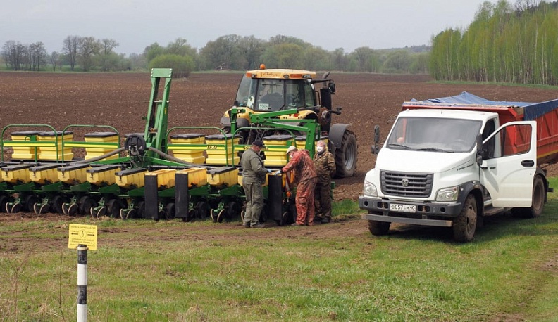 В Калужской области план по севу яровых выполнен на 70%