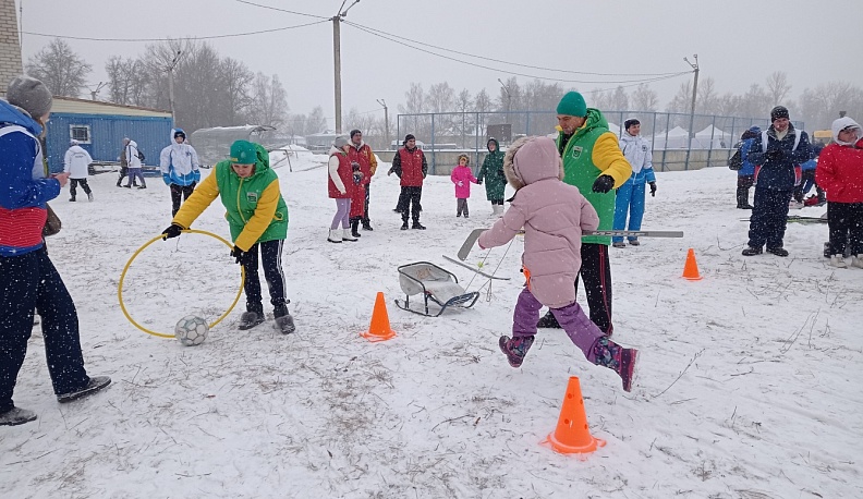В Людинове прошли 16-е Зимние Сельские Спортивные игры