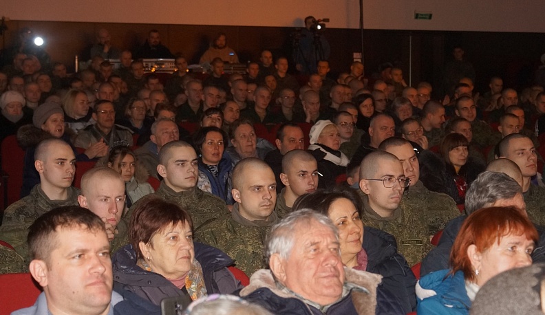 В Козельске прошел концерт Оптинского казачьего хора