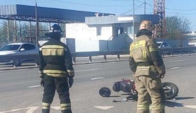 В Калуге мотоциклист пострадал в ДТП с "Инфинити"