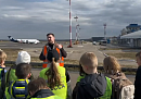 В Калужском аэропорту стартовал сезон экскурсий для школьников