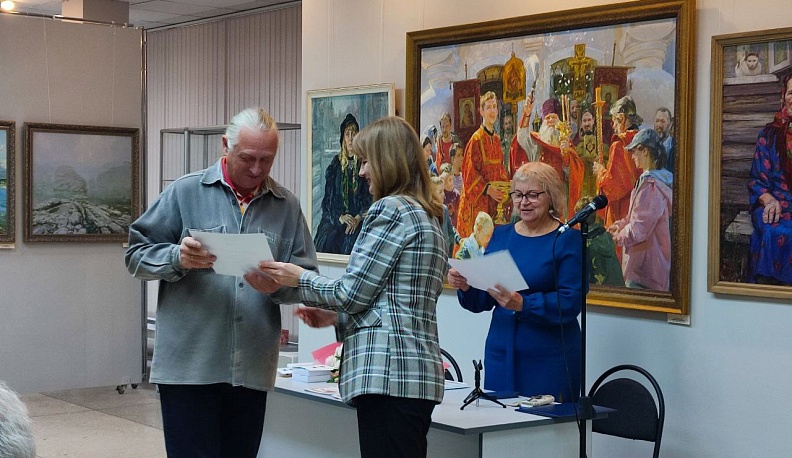 Большой выставкой в Калуге отметили юбилей регионального отделения Союза художников