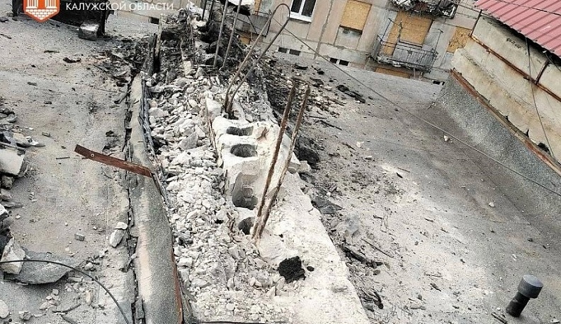 Калужские строители начали ремонт многоквартирного дома в подшефном Первомайске