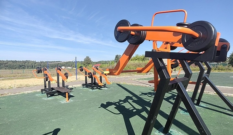 В деревне Кривское Боровского района обустроят спортплощадку