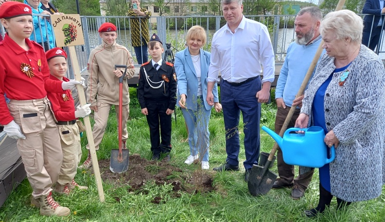 Кондрово поддержало Всероссийскую эколого-патриотическую акцию «Сад памяти»
