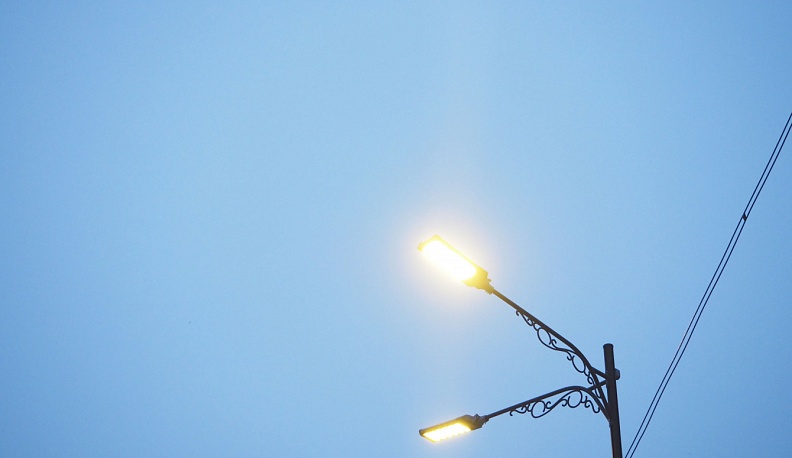 Уличное освещение в 1-м Удачном переулке в Калуге обещают восстановить до конца следующей недели