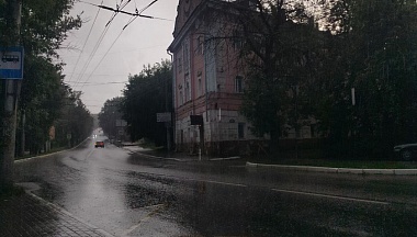 В Калугу пришли апрельские дожди