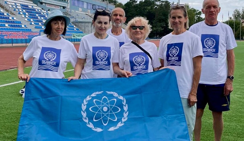 Обнинские пенсионеры взяли серебро на областной спартакиаде в Калуге