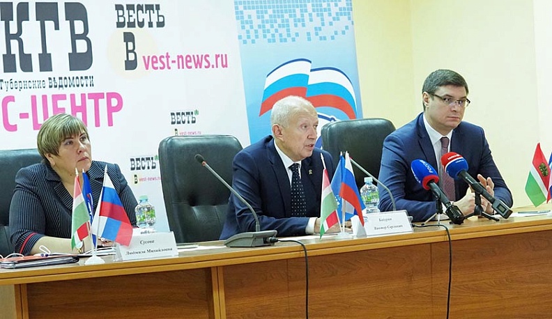 Виктор Бабурин и Александр Авдеев ответили на вопросы калужских журналистов