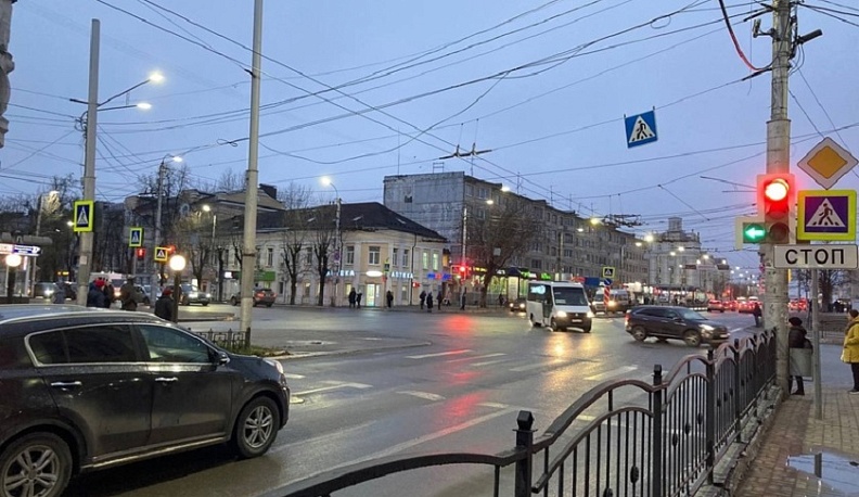 На центральной калужской улице изменился режим работы светофора