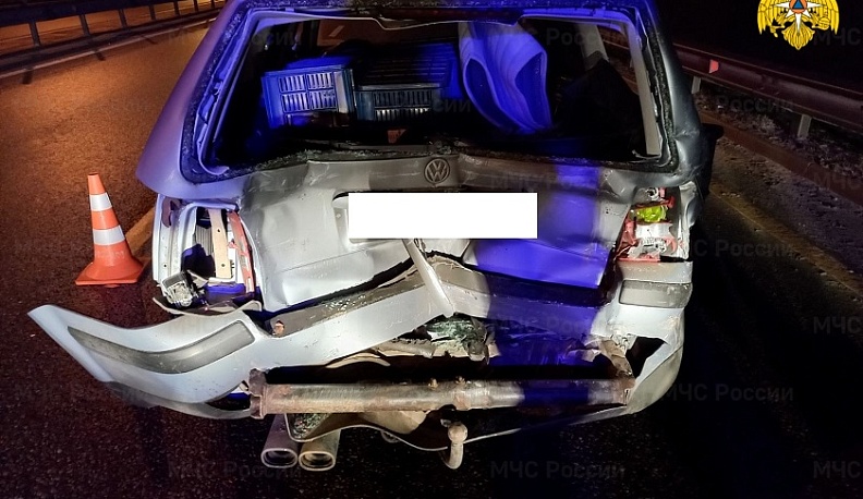 В Калужской области несколько человек пострадали в ДТП с иномаркой и грузовиком