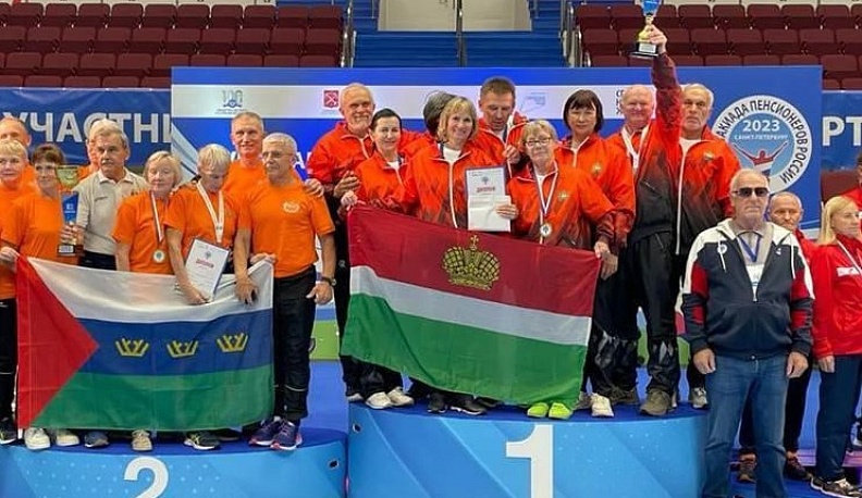 Пенсионеры из Калужской области стали лучшими в сдаче норм ГТО