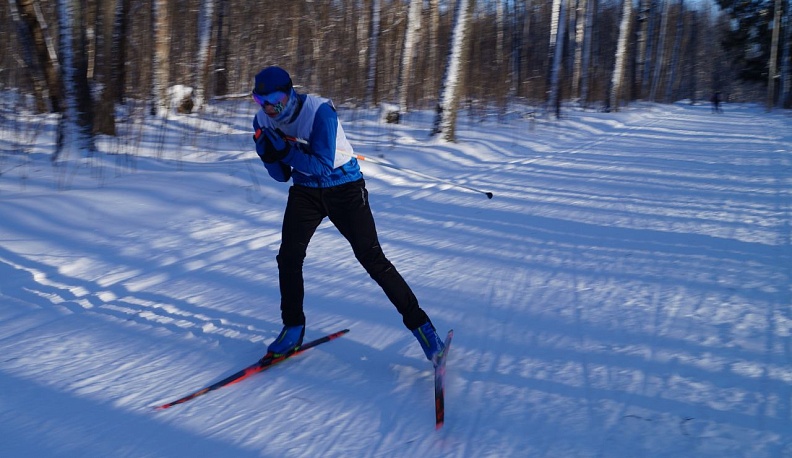 В Думиничах прошёл III этап областных соревнований по лыжным гонкам