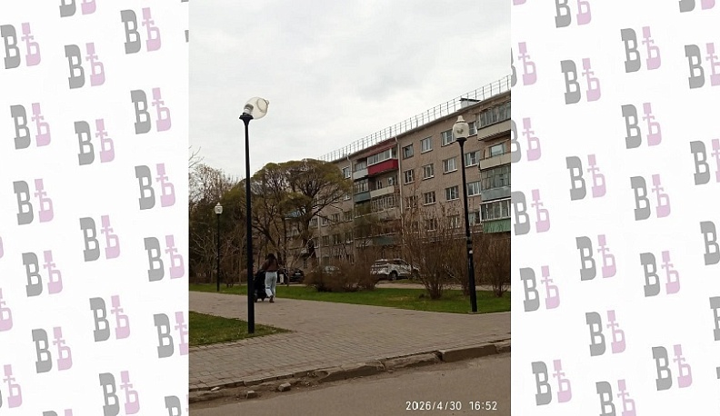 В Обнинске отремонтировали фонарь по просьбе местного жителя