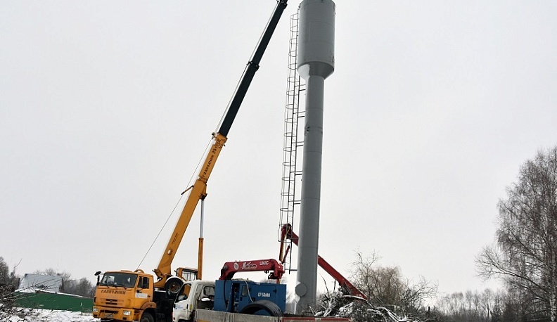 В Калужской области продолжаются работы по повышению надежности водоснабжения населенных пунктов