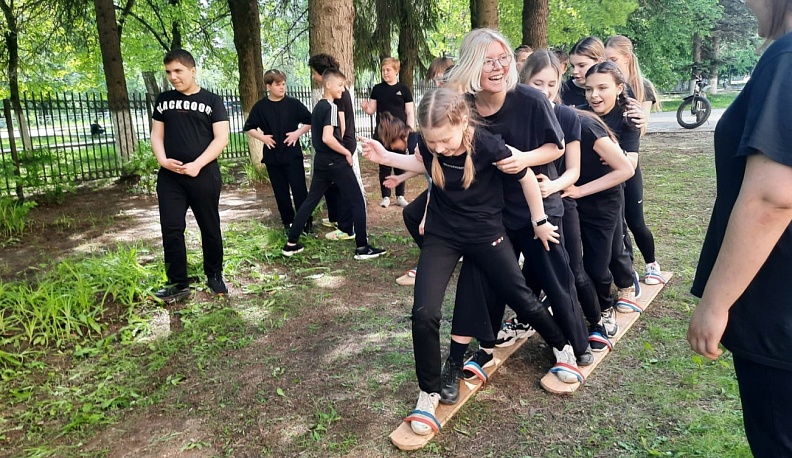 В Тарусе дети играли в «Зарницу»