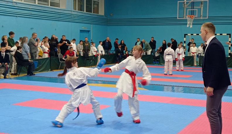 140 юных борцов прибыли в Людиново побороться за Кубок района по каратэ имени Алексея Шумавцова