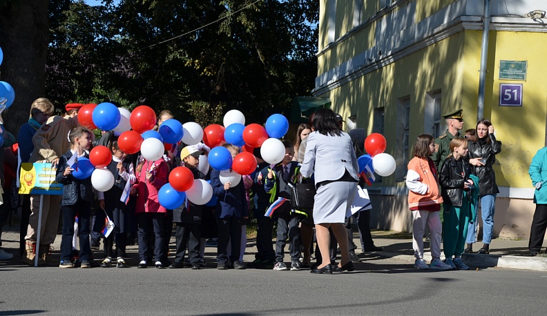 В Козельске прошёл «Парад первоклассников»
