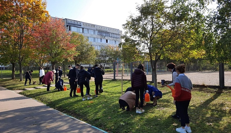 В Обнинске появилась роща грецкого ореха