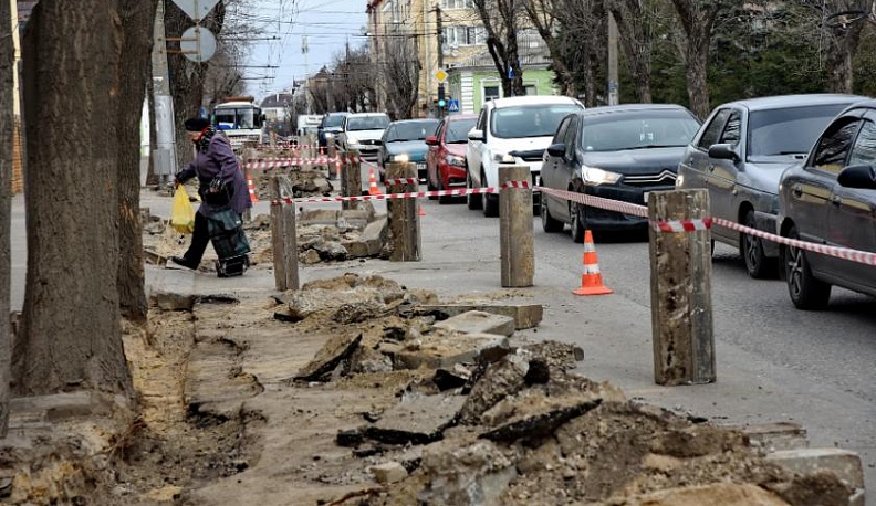 Калужанам пообещали беспрепятственное передвижение транспорта и пешеходов  во время дорожного ремонта