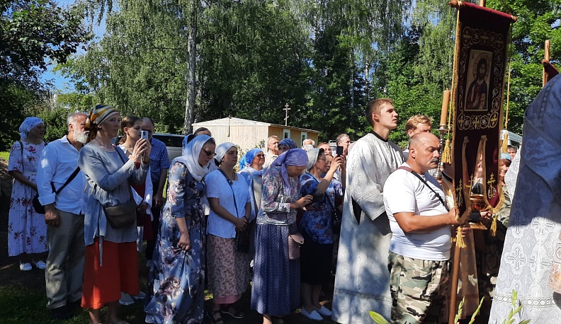 В Тарусе освятили подворье с храмом во имя Всех Русских Святых