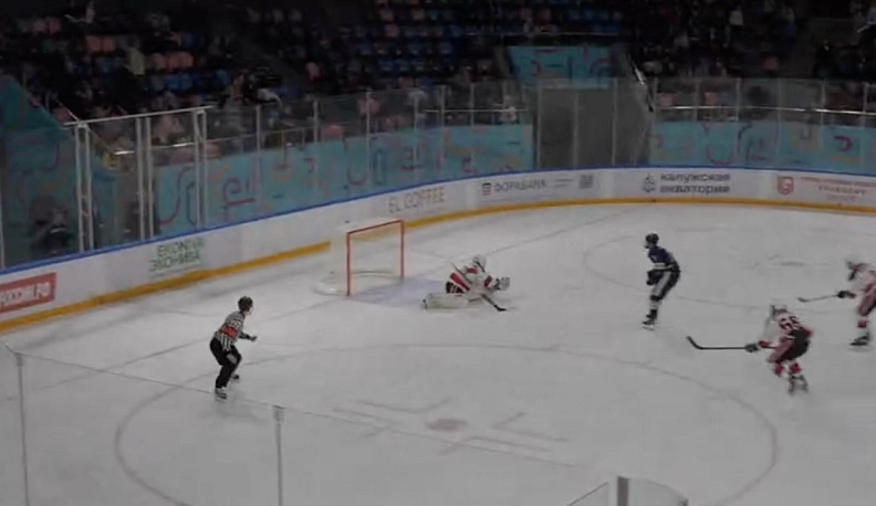 ХК «Калуга» проиграл с минимальным отрывом команде из Мурманска