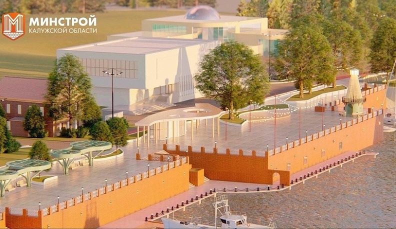 В Людинове продолжится благоустройство набережной озера Ломпадь