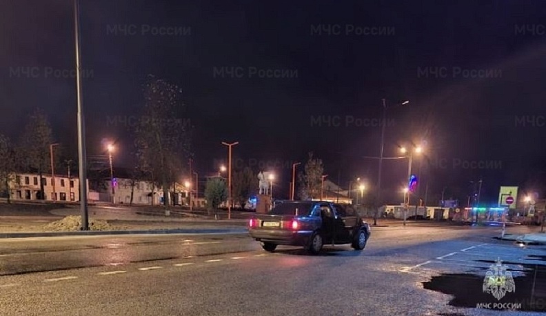 Немецкая легковушка сбила пешехода в Калужской области