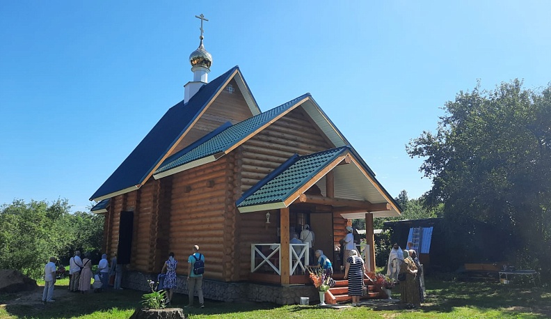 В Тарусе освятили подворье с храмом во имя Всех Русских Святых